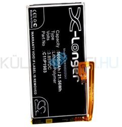 VHBW Telefon akkumulátor akku Asus 0B200-03720100, C11P1903 - 5600mAh, 3.85V, Li-polymer (WB-888202941) - kulsoaksi