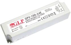 GLP GPV-100-12E, GLP tápegység GPV sorozat 12V/8.3A, CV, nem PFC, IP67 műanyag ház, EU bemeneti tartomány (MP-GPV-100-12E)