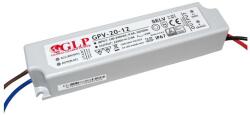 GLP GPV-20-12, GLP tápegység GPV sorozat 12V/2A, CV, nem PFC, IP67 műanyag ház (MP-GPV-20-12)