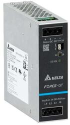 Delta Tápegység DELTA DRF-24V120W3GBA, Delta DIN sínre szerelhető 24V/5A, FORCE-GT, nagy hatásfok, nagy teljesítménysűrűség, 3 fázisú bemenet (MP-DRF-24V120W3GBA)