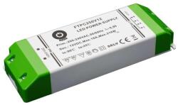 POS Power Tápegység POS FTPC250V12, POS LED meghajtó 12V/18A CV, műanyag dobozban (MP-FTPC250V12)
