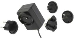 POS Tápegység POS POSB24050A-E1/U1/U2/A3, POS(B) 24V/0.5A/12W, vízszintes adapter, AC csatlakozó: EU/US/UK/AU. DC csatlakozó: 2.1/5.5 (+) (MP-POSB24050A-E1/U1/U2/A3)