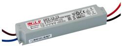 GLP GPV-12-12, GLP tápegység GPV sorozat 12V/1A, CV, nem PFC, IP67 műanyag ház (MP-GPV-12-12)