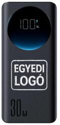 JOYROOM EGYEDI LOGÓZÁSSAL Joyroom Powerbank JR-PBF02 30W 20000mAh + USB-A - USB-C kábel 0, 25 m - fekete (JR-PBF02-LOGO)