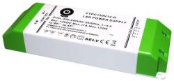 POS Power Tápegység POS FTPC150V12-D, POS LED meghajtó 12V/11A 48-132W CV, műanyag ház, TRIAC/ELV AC fényerőszabályozás (MP-FTPC150V12-D)