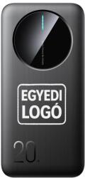 JOYROOM EGYEDI LOGÓZÁSSAL Joyroom Powerbank JR-PBF14 20000mAh 2.4A 2x USB-A 1x USB-C - fekete (JR-PBF14-LOGO)
