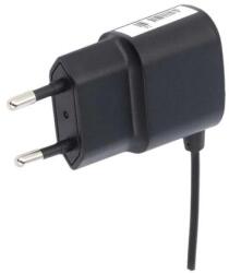 POS Power Tápegység POS POS05055A, POS05055A, 5V/0.55A/2.75W fekete, adapter, AC: CEE7/16. DC csatlakozó: 2.1/5.5 (+) (MP-POS05055A)