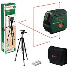 Bosch UniversalLevel 2 + TT 120 nivela laser cu linii si puncte Raza de masurare: 0 - 12 m | 2 x AA baterii | In cutie de carton original (0603663F01)