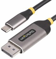 StarTech - 3 m-es (10 láb) USB-C - DisplayPort adapterkábel - 142-USBC-DP-8K-10F (142-USBC-DP-8K-10F)