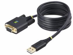 StarTech - 2 m-es USB - null modem soros adapterkábel - 1P6FFCN-USB-SERIAL (1P6FFCN-USB-SERIAL)
