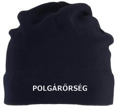 KZIWEB OPSZ Országos Polgárőr SZövetség sötétkék polár sapka : Felirat: - POLGÁRŐRSÉG, Szín: - Sötétkék - Navy