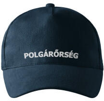KZIWEB OPSZ Országos Polgárőr SZövetség sötétkék baseball sapka : Felirat: - POLGÁRŐRSÉG, Szín: - Sötétkék - Navy