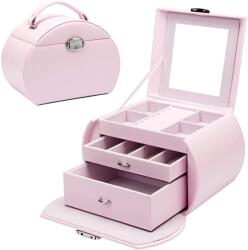 Troli Cutie de bijuterii de lux roz B35