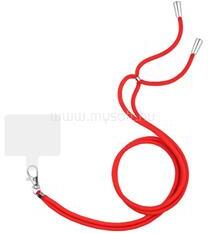 GIGAPACK Nyakpánt (univerzális, tokba helyezhető szilikon tartó rész, szövet) PIROS (GP-110109) (GP-110109)