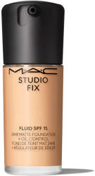 MAC Cosmetics Studio Fix Fluid SPF 15 24HR Matte Foundation + Oil Control machiaj cu efect matifiant SPF 15 culoare NC17 30 ml - vivantis