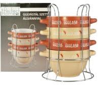 Perfect Home Gulyástál szett 4db-os, állvánnyal (15701)