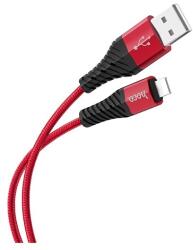 hoco. X38_R 1m USB/Lightning piros adat- és töltőkábel (X38_R)