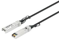 Manhattan 508445 cablu InfiniBand/fibră optică 3 m SFP+ Negru, Argint (508445)