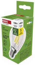 EMOS LED FLM MINI GL 3.8W(60W) 806lm E14 NW A CLAS (1525731454)