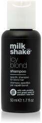 Milk Shake Icy Blond Shampoo sampon a sárga tónusok neutralizálására szőke hajra 50 ml