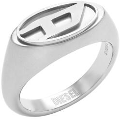 Diesel Divatos acél gyűrű logóval DX1475040 54 mm