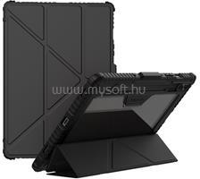 Nillkin Samsung Tab S10 FE WIFI / Tab S10 FE LTE BUMPER PRO szilikon telefonvédő aktív FLIP, asztali tartó, FEKETE (GP-170301) (GP-170301)
