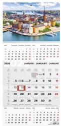 KALENDART 2026 T076 5 havi Város mintás speditőrnaptár (26T7600-005) - bestbyte