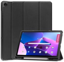 Gigapack Lenovo Tab M10 Plus (TB125) WIFI tok álló (aktív Flip, TRIFOLD asztali tartó funkció, ceruza tartó) fekete (GP-126357)