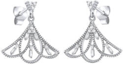 Silvego Divatos ezüst fülbevaló cirkónium kövekkel MW14500