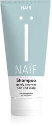 Naïf Personal Care Shampoo finom állagú tisztító sampon minden hajtípusra 200 ml