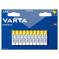 VARTA energy tartós elem (aaa, r3, 1.5v, alkáli) 10db/csomag (4103229491)
