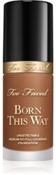 Too Faced Born This Way Original Foundation hidratáló alapozó árnyalat Chestnut 30 ml
