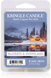 Kringle Candle Blankets & Snowflakes Wax Melt DVA illatgyertya 64 g