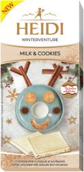 HEIDI táblás fehércsokoládé 90g Milk & Cookies