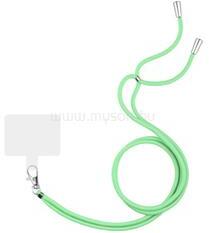 GIGAPACK Nyakpánt (univerzális, tokba helyezhető szilikon tartó rész, szövet) VILÁGOSZÖLD (GP-124640) (GP-124640)