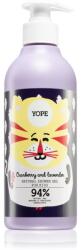 Yope Cranberry & Lavender intenzíven hidratáló tusfürdő gyermekeknek 400 ml