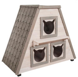 zooplus Madeira macskaház - H 90 x Sz 50 x M 75 cm
