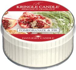 Kringle Candle Pomegranate & Fir Daylight teamécses 42 g