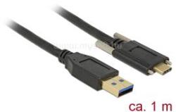 Delock SuperSpeed USB 10 Gbps (USB 3.1 Gen 2) kábel A-típusú apa csatlakozó > USB Type-C apa (DL83718) (DL83718)