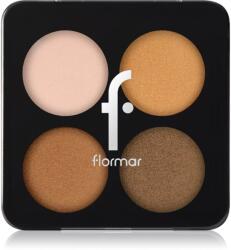Flormar Color Eyeshadow Palette szemhéjfesték paletta árnyalat 003 Bronze Goddess 6 g