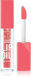 Rimmel Oh My Gloss! Lip Oil ajak olaj hidratáló hatással árnyalat 006 So Rosy 4.5 ml