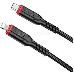 hoco. IPAD mini 2 / Air 2 / Pro 10.5 (2017) HOCO X59 adatkábel Type-C - lightning, 100cm, FEKETE (HOCO_X59_TYPEC_LIGHTNING_100_BLK) (HOCO_X59_TYPEC_LIGHTNING_100_BLK)