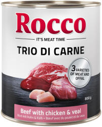 Rocco 24x800g Rocco Classic Trio di Carne nedves kutyatáp - zooplus - 28 990 Ft