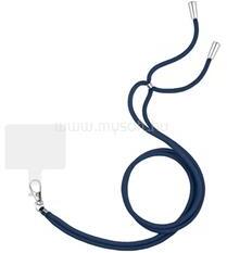 GIGAPACK Nyakpánt (univerzális, tokba helyezhető szilikon tartó rész, szövet) SÖTÉTKÉK (GP-110343) (GP-110343)