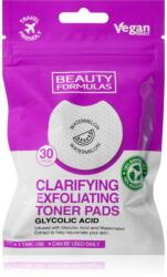 Beauty Formulas Glycolic Acid sminklemosó vattakorong 30 db
