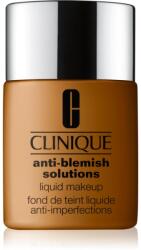 Clinique Anti-Blemish Solutions Liquid Makeup fedő hatású alapozó az aknéra hajlamos zsíros bőrre árnyalat WN 114 Golden 30 ml