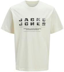 JACK & JONES Recharge Front Bézs Póló XL INTL