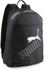 PUMA Puma, Phase II uniszex logómintás hátizsák - 21 L, Fekete, Fehér (079952-01)