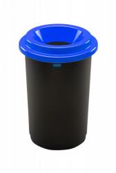 Plafor ECO kerek, henger szemetes 50L fekete/kék (PL-650-03)