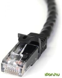 StarTech UTP CAT6 Összekötő Fekete 3m N6PATC3MBK (N6PATC3MBK)